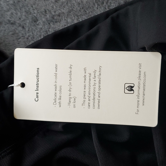 Women's Black Mesh Top - Picture 5 of 7